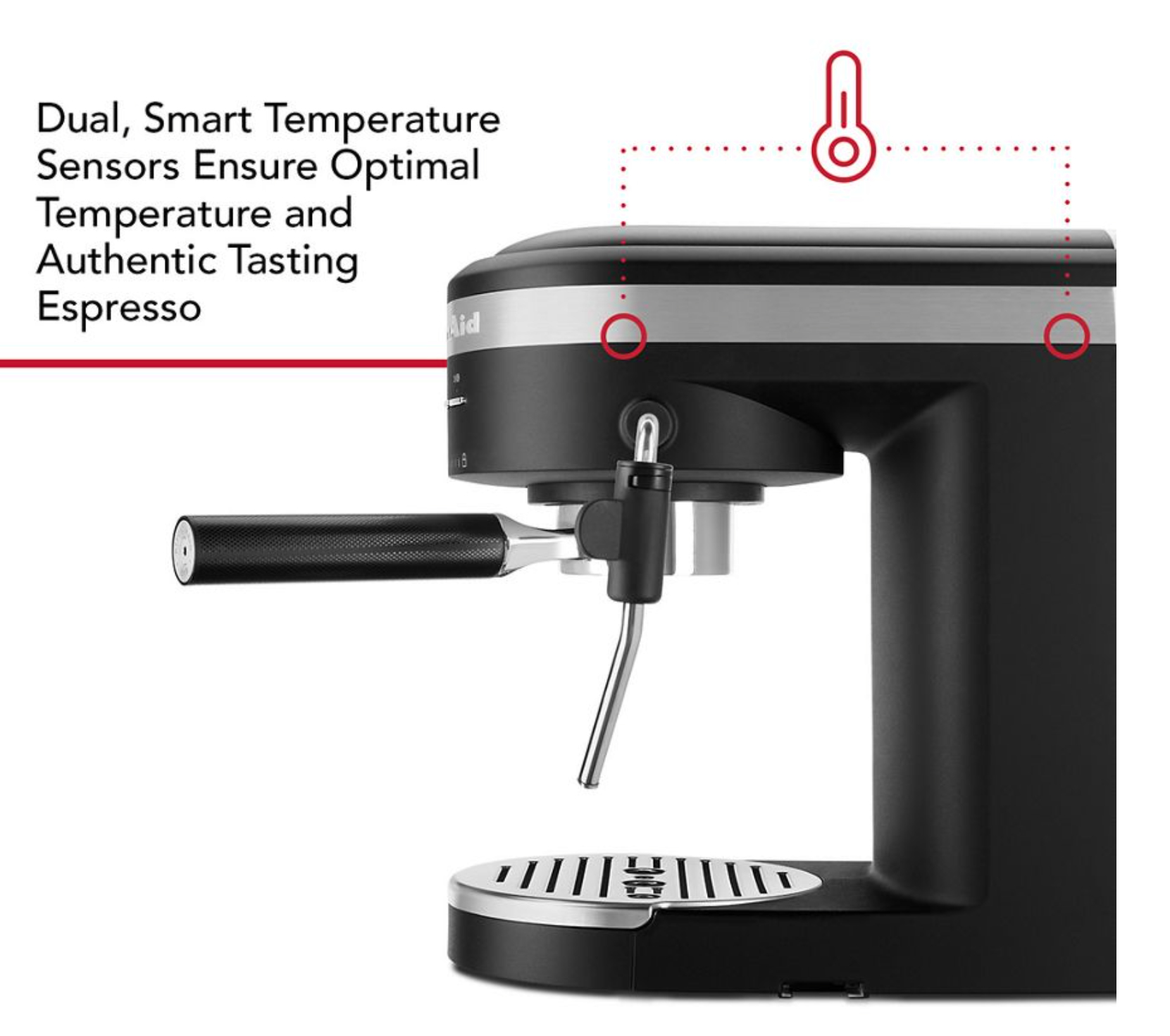 KitchenAid KES6403BM coffee maker Semi-auto Espresso machine – image 3