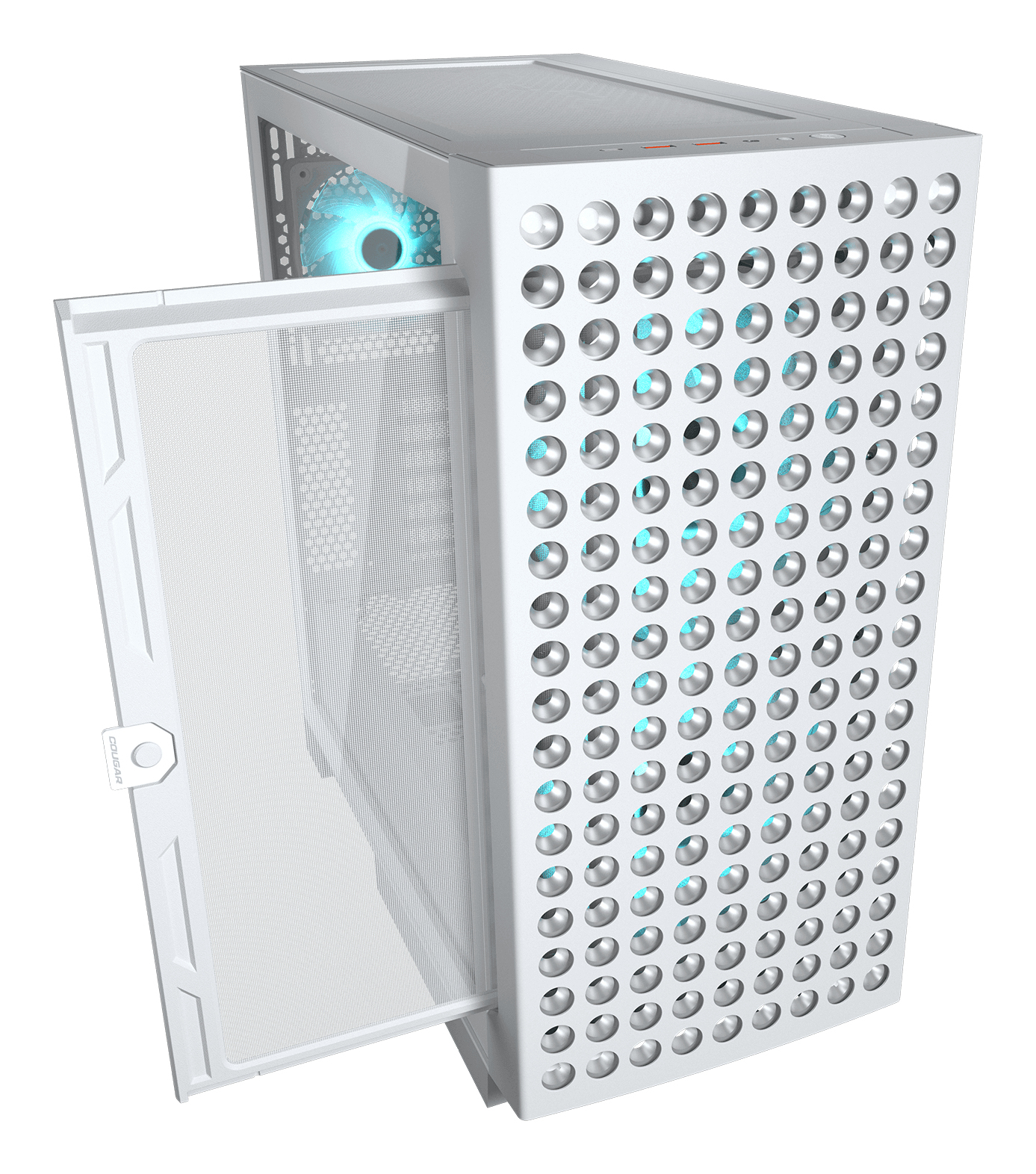 COUGAR Midi Tower Case, Airface ECO, ARGB, White – image 3