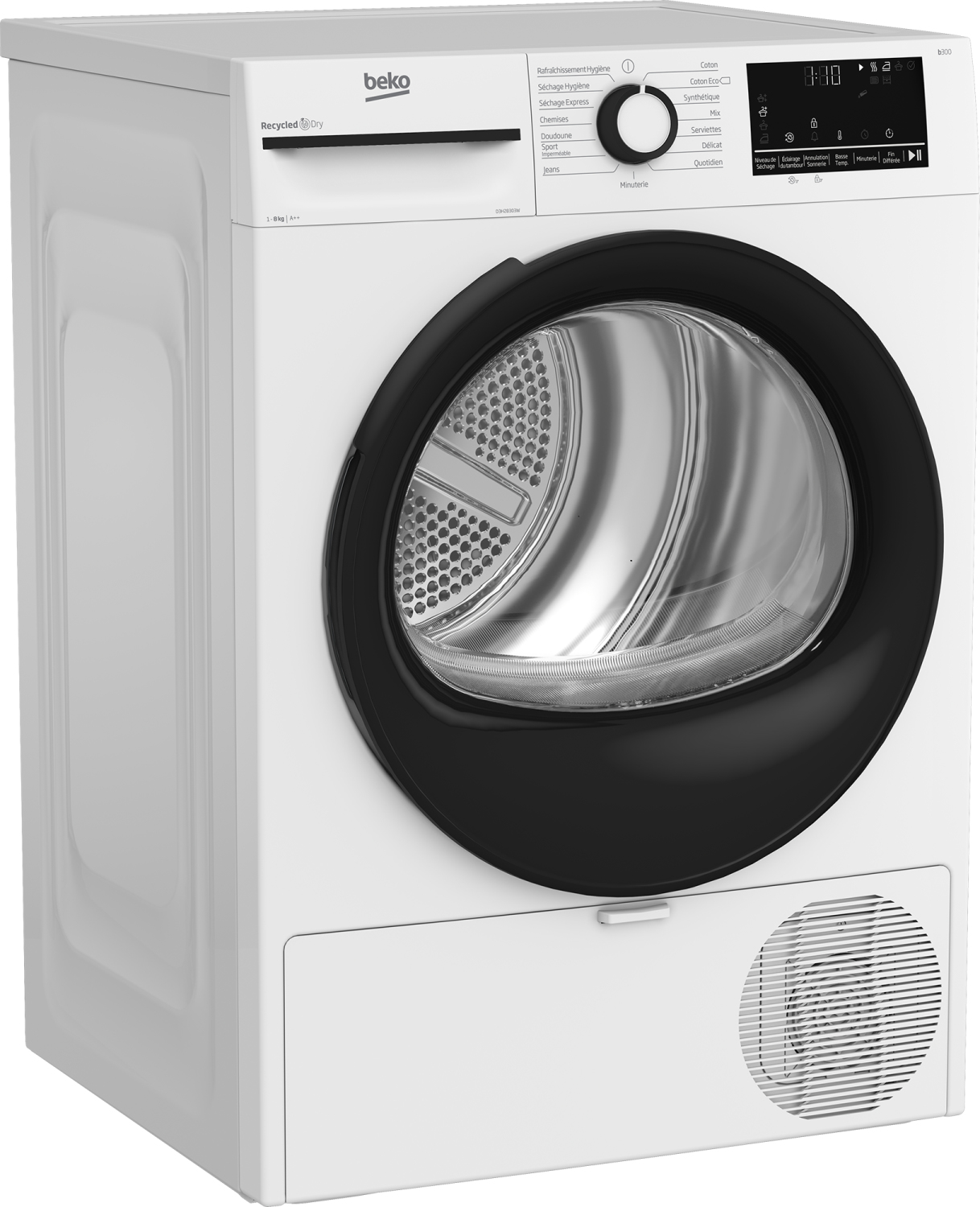 Beko D3H28303W tumble dryer Freestanding Front-load – image 2