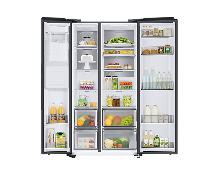 Samsung RS68A8842B1/EF side-by-side refrigerator Freestanding Graphite – image 6
