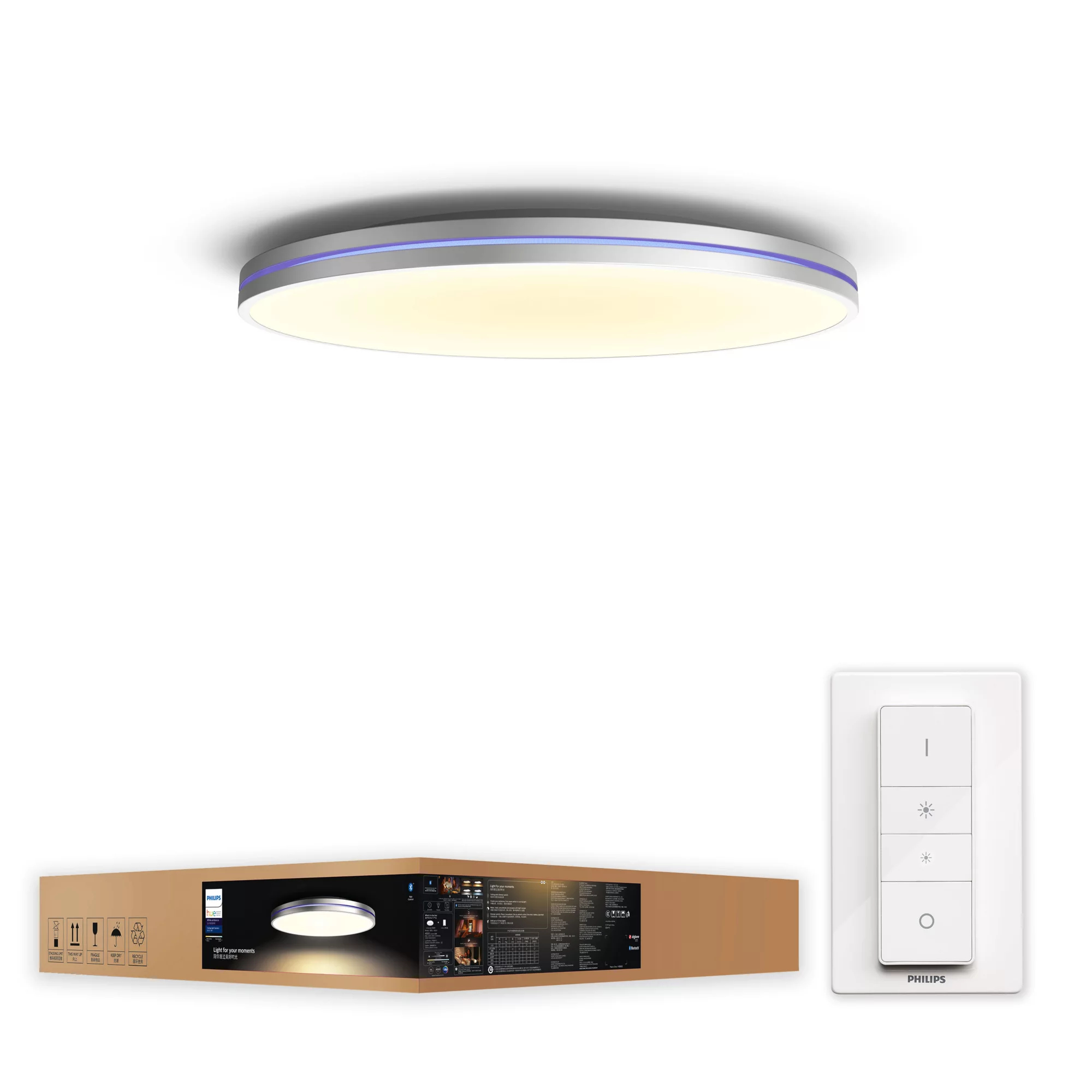 Philips by Signify Philips Hue White ambience 4507648C6 Smart ceiling light Bluetooth/Zigbee