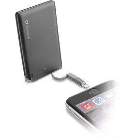 Cellularline Freepower Slim 2500 - Lightning/Micro USB – image 2