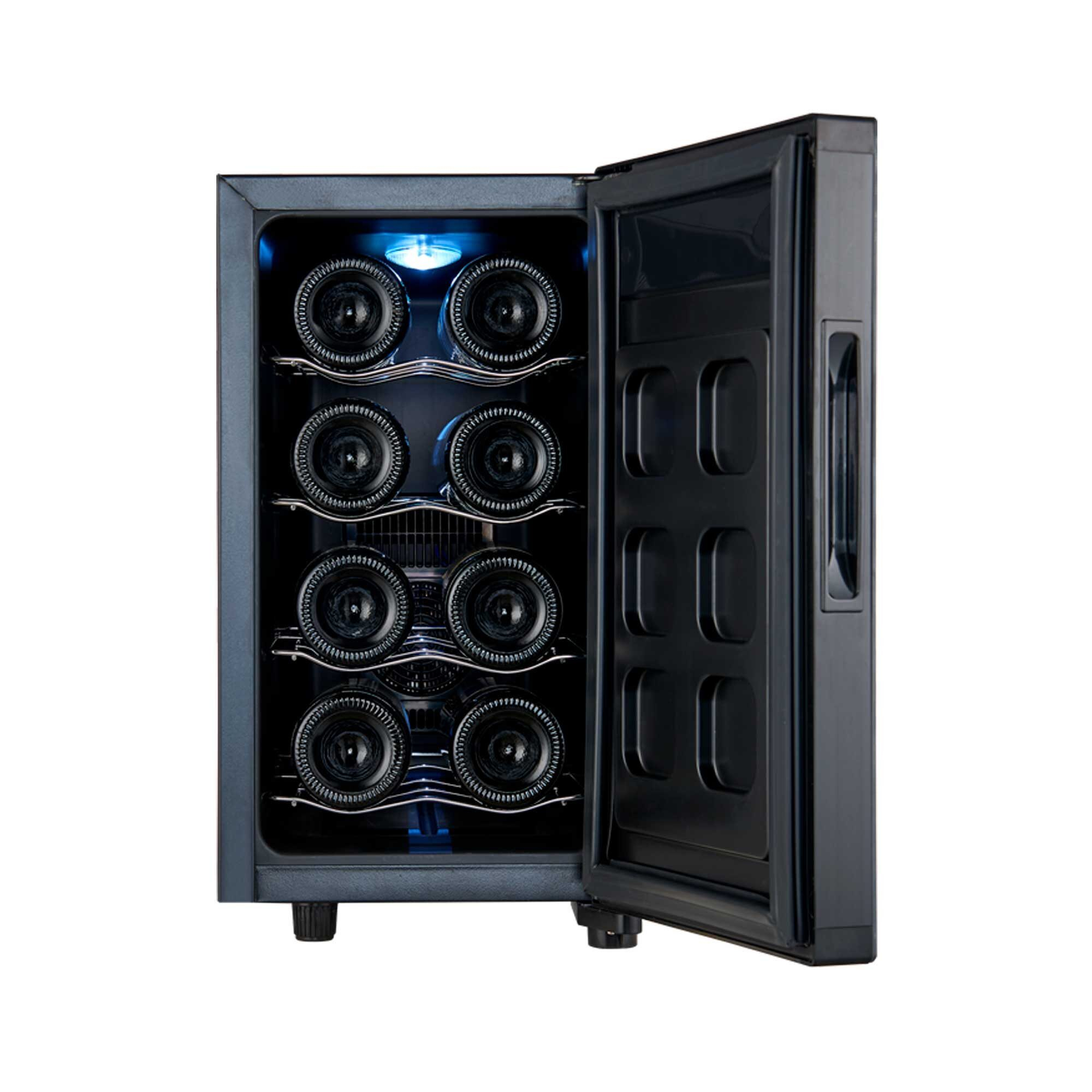 Sogo NEV-SS-21900 wine cooler Compressor wine cooler Freestanding Stainless steel 8 bottle(s) – image 2