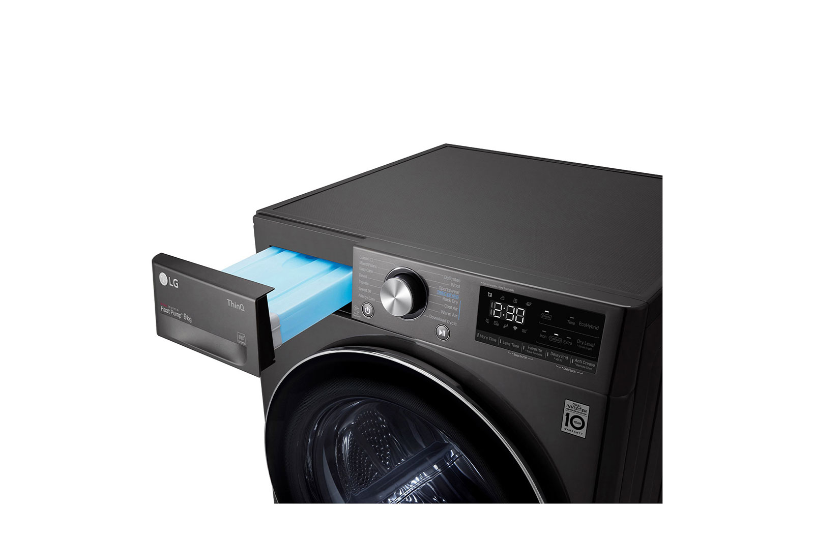 LG RC90V9JV2W tumble dryer Freestanding Front-load – image 9