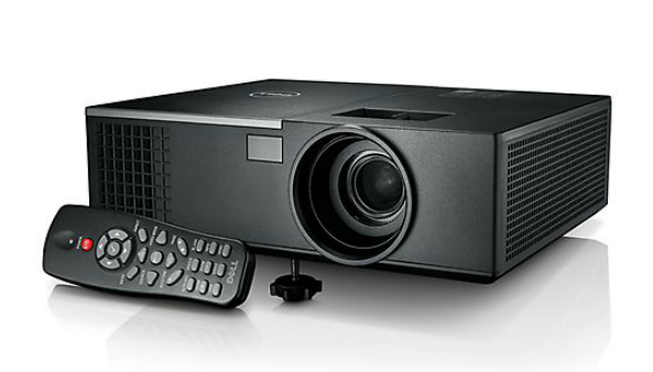 Dell 1650 data projector Standard throw projector 3800 ANSI lumens DLP WXGA (1280x800) Black