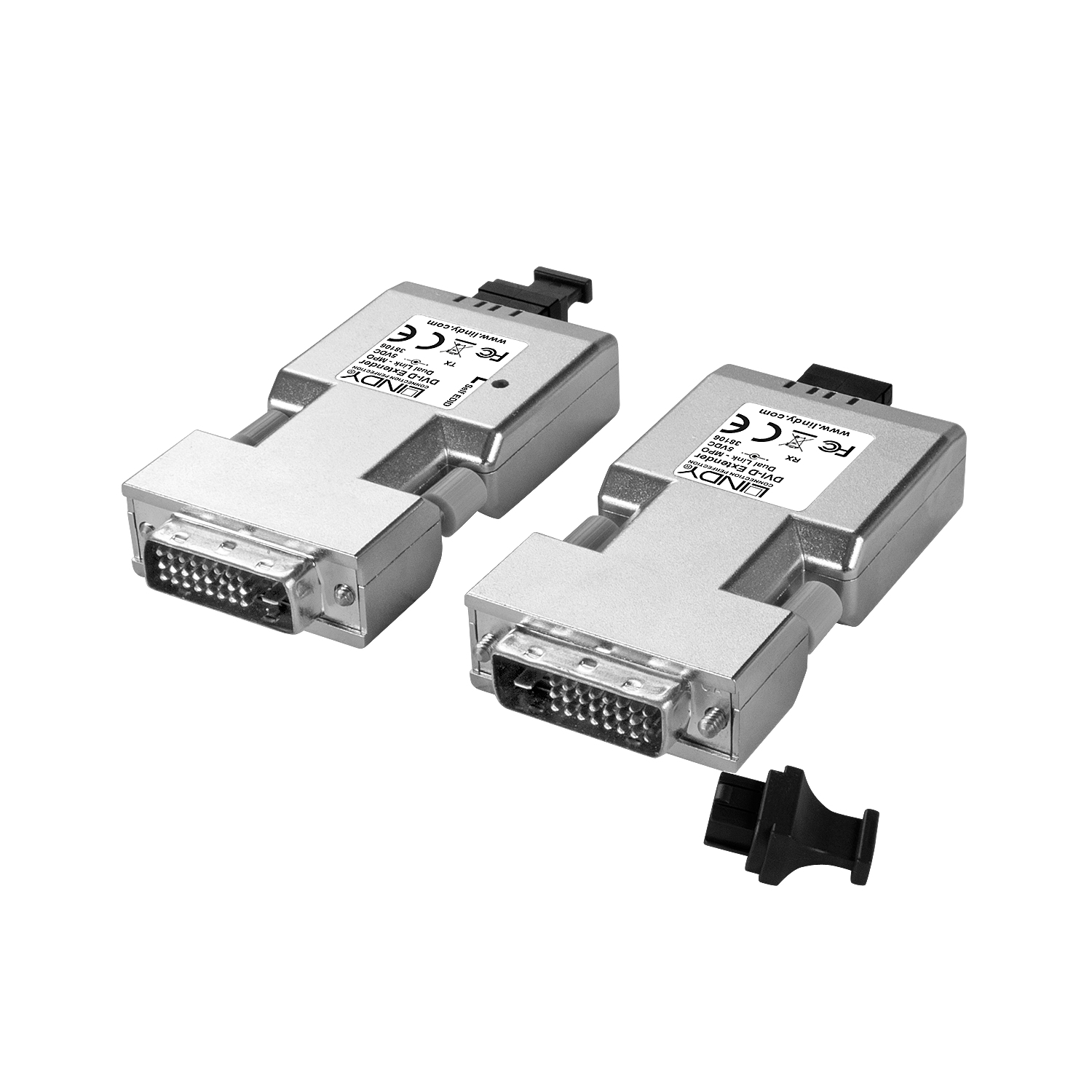 Lindy 500m Fibre Optic DVI-D Dual Link Extender – image 2