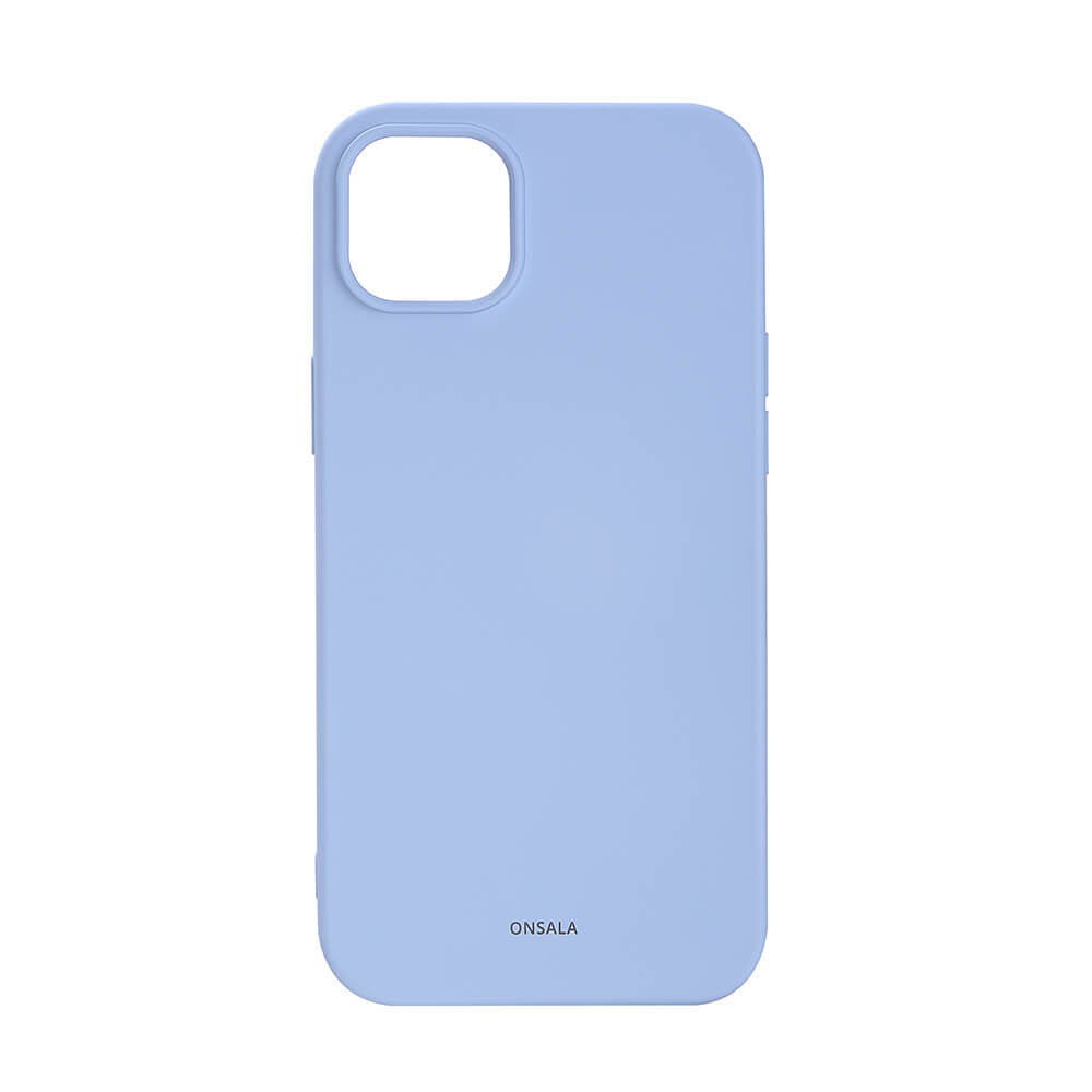 Onsala Phone Case Silicone Light Blue - iPhone 14 Plus