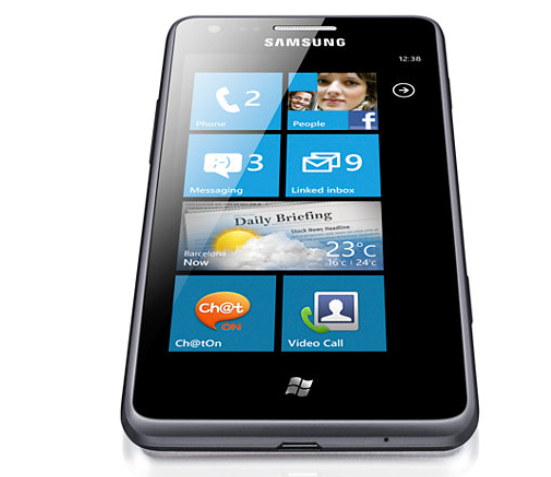 Samsung Omnia S7530 10.2 cm (4") Single SIM Windows Phone 7.5 3G 0.375 GB 1500 mAh Grey – image 3
