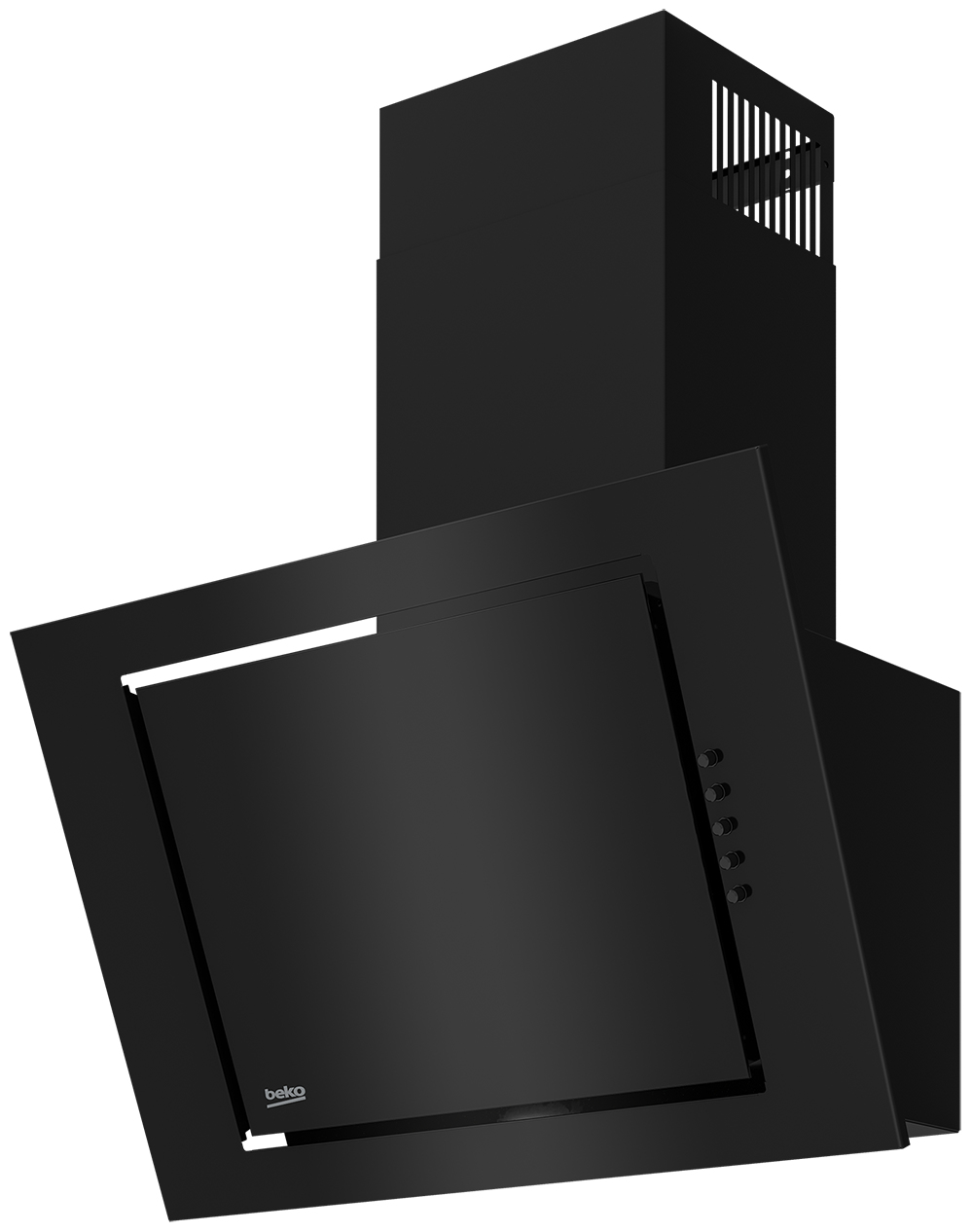 Beko HCA62420B cooker hood Wall-mounted Black 430 m³/h – image 2
