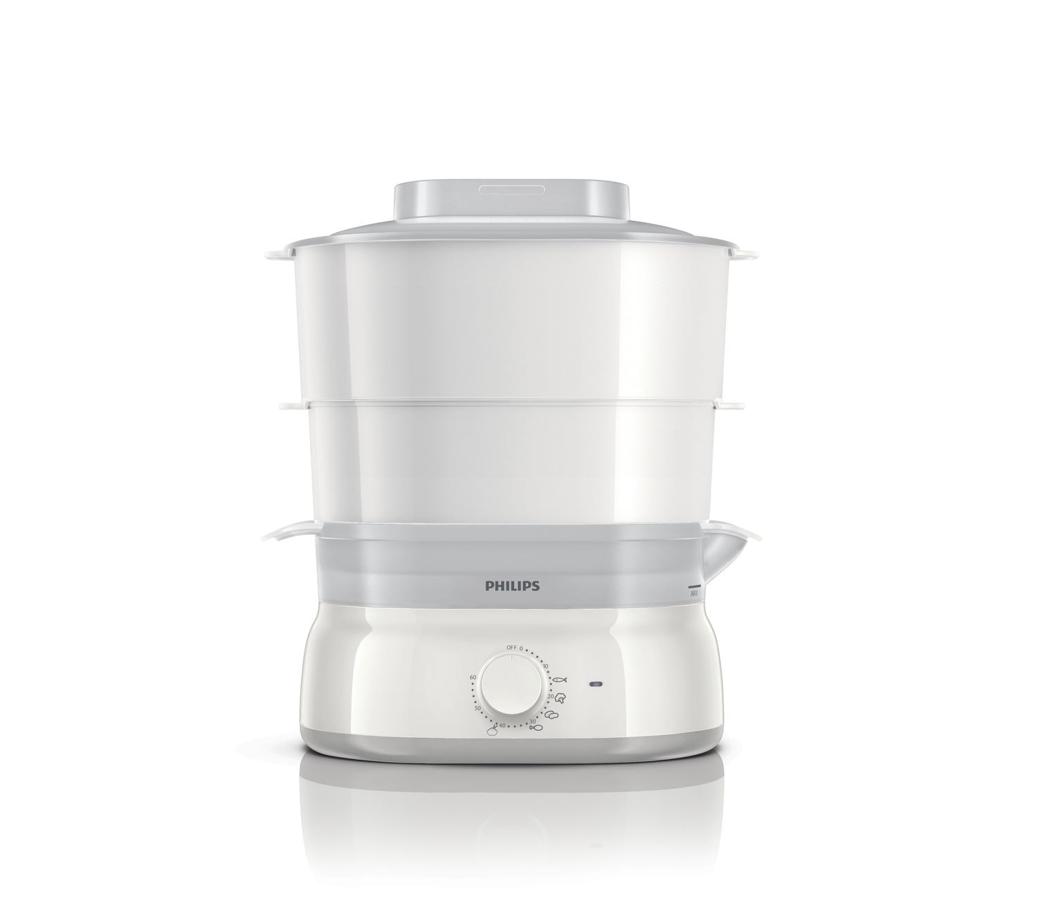 Philips Daily Collection HD9103/01 steam cooker 2 basket(s) Freestanding