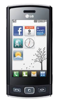 LG GM360 7.62 cm (3") 95 g Black
