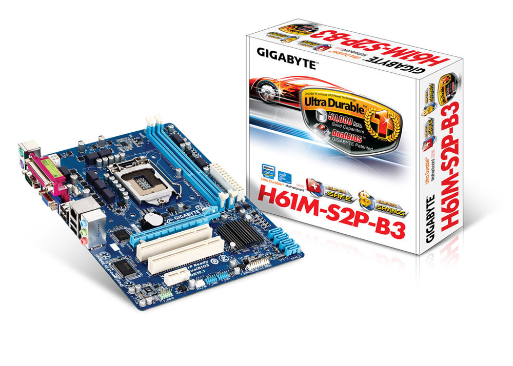 GIGABYTE GA-H61M-S2P-B3 motherboard Intel® H61 LGA 1155 (Socket H2) micro ATX – image 4