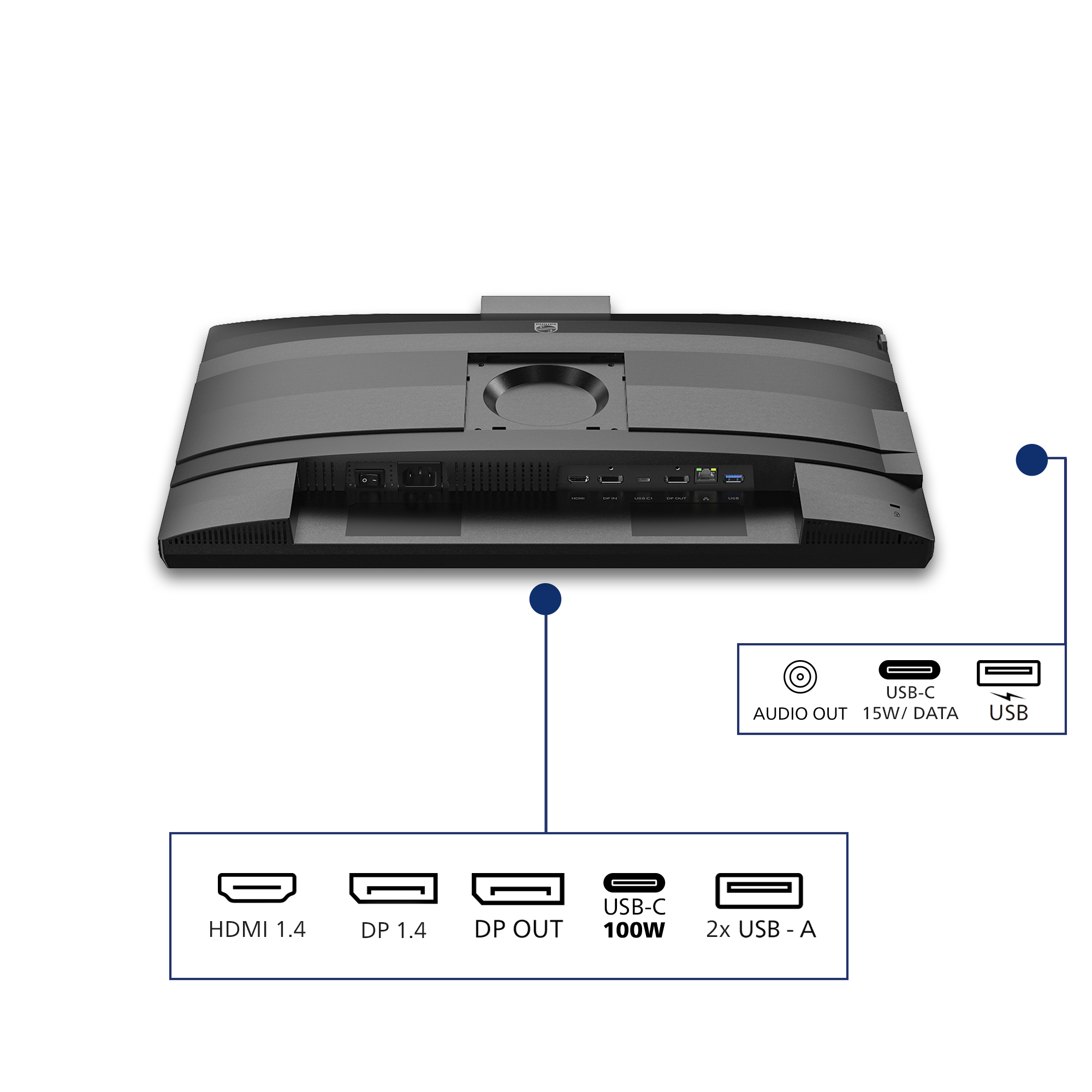 Philips 4000 series 24B2U4301H/00 computer monitor – image 4