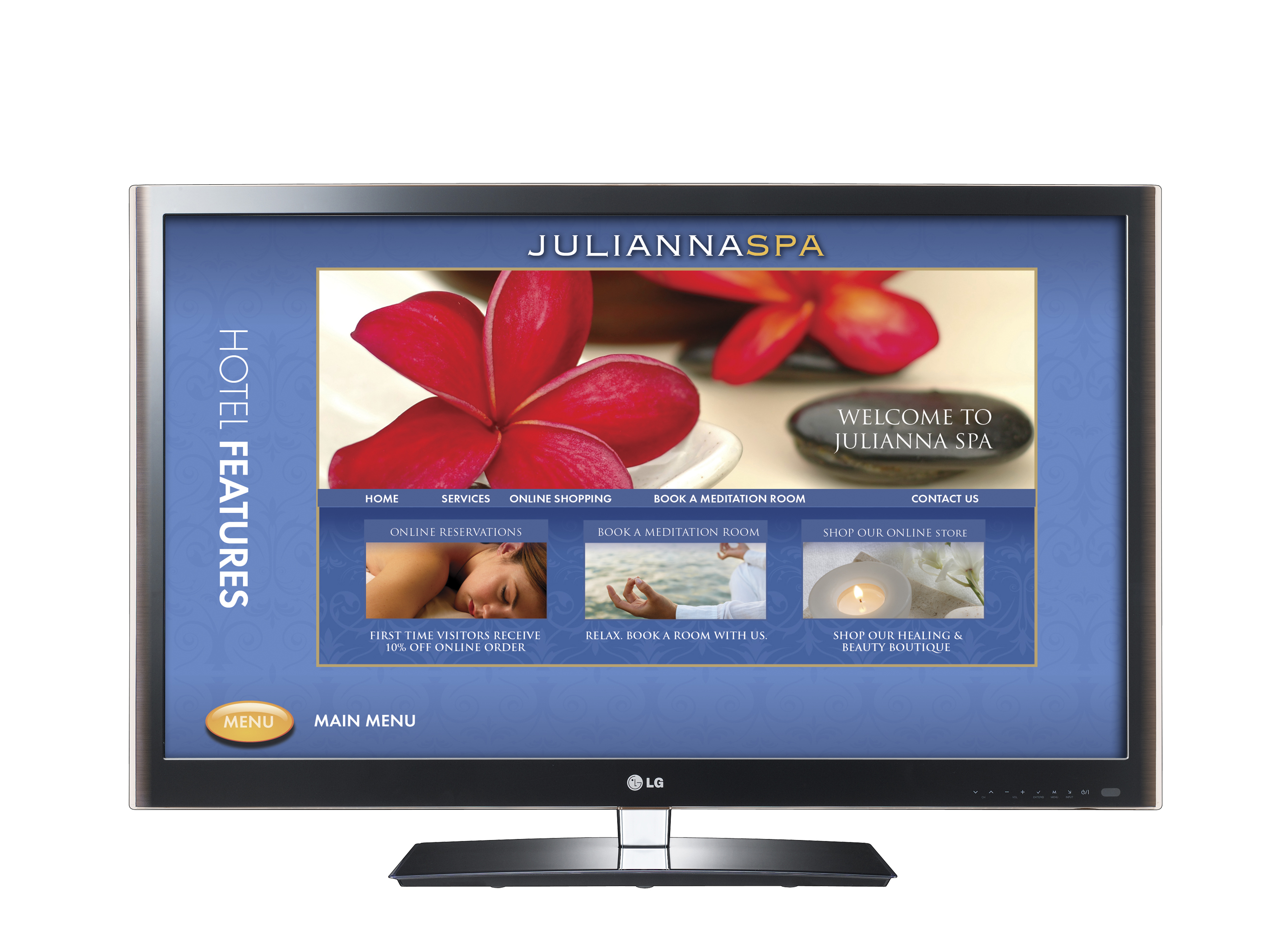LG 32LV555H TV 81.3 cm (32") HD Black