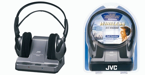 JVC HA-W600RF headphones/headset Wireless Head-band Black – image 2