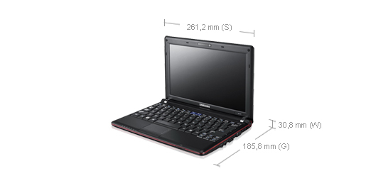 Samsung N N110-KA02PL Intel Pentium Mobile N270 Netbook – image 6
