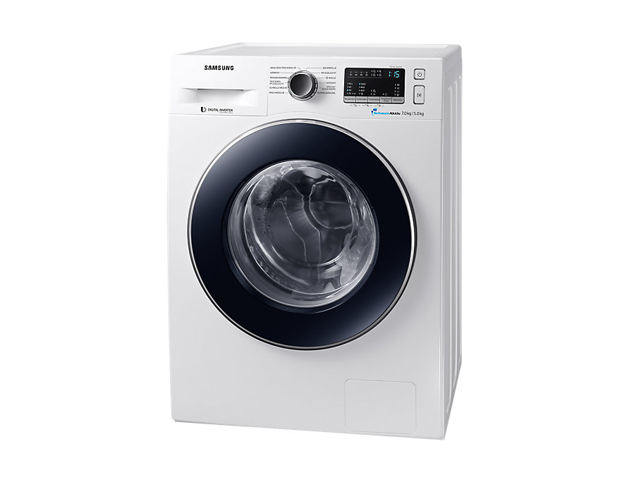 Samsung WD7AM4433JW washer dryer Freestanding Front-load White – image 2