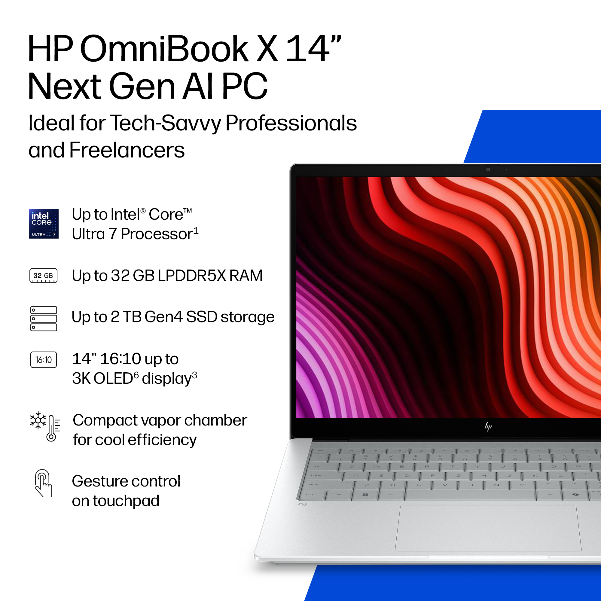 HP DK5D4EA laptop Copilot+ PC Intel Core Ultra 7 – image 2