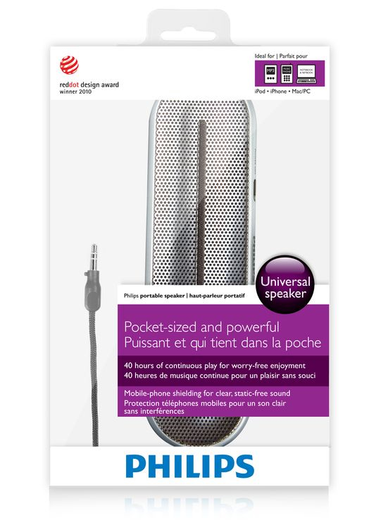 Philips MP3 portable speaker SBA1600/37 – image 2