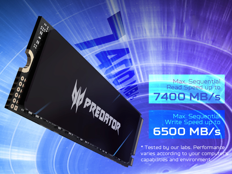 Predator SSD GM7 M.2 NVMe PCIe Gen 4*4 2TB image 17