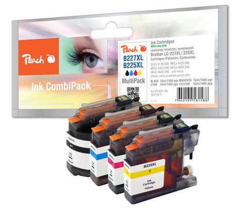 Peach 0F319571 ink cartridge 4 pc(s) Black, Cyan, Magenta, Yellow