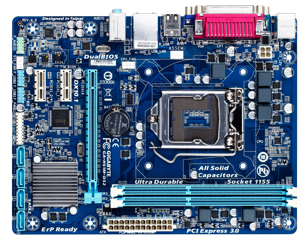 GIGABYTE GA-H61M-DS2-LA 4.0 – image 1
