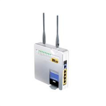 Linksys WRT54GX2 wireless router Fast Ethernet