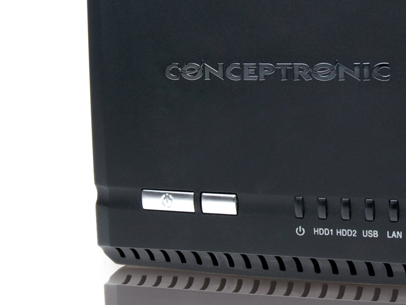 Conceptronic 2 Bay Media NAS Hard Disk – image 6