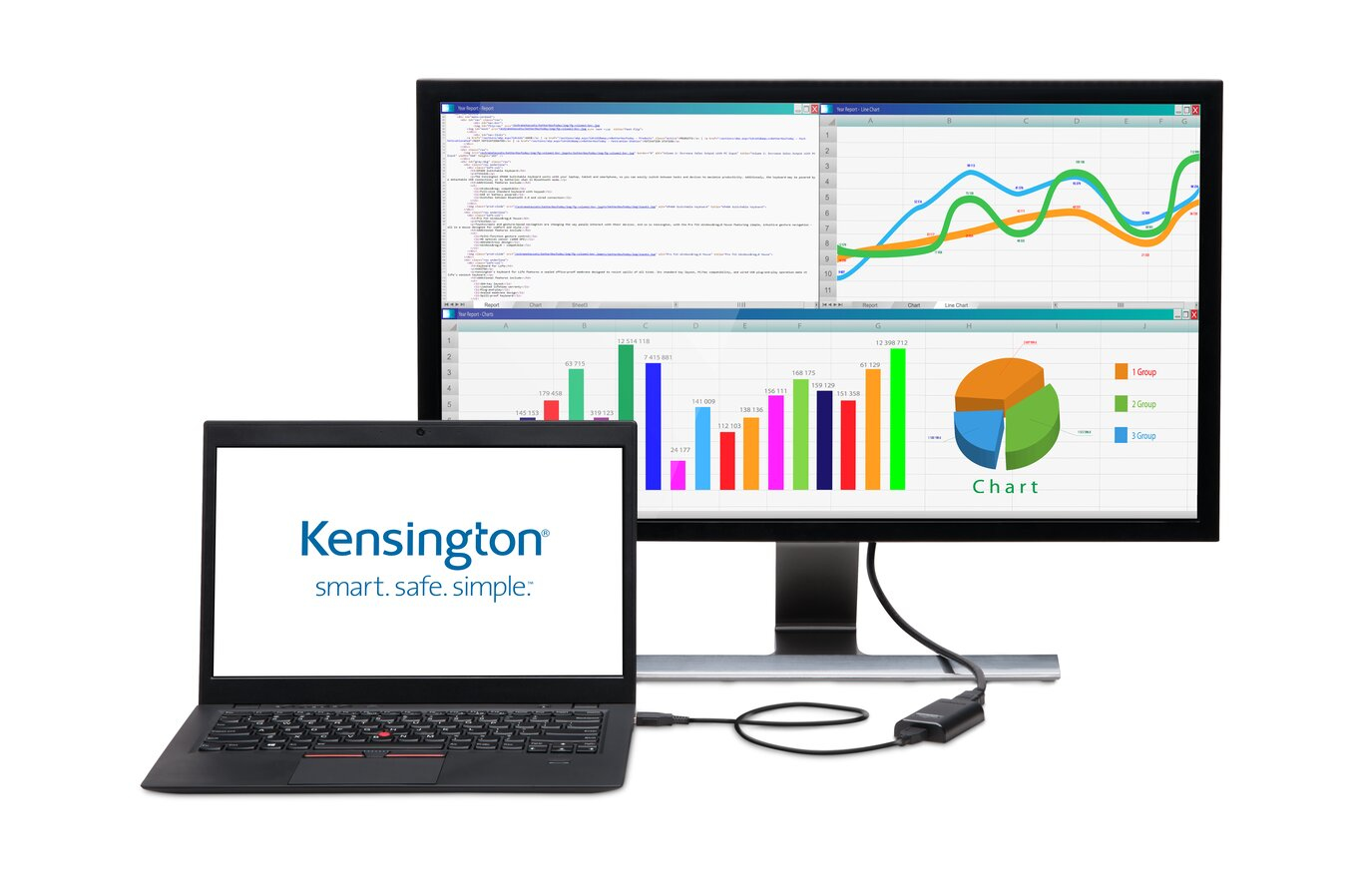 Kensington VU4000 USB 3.0 to HDMI 4K Video Adapter – image 2