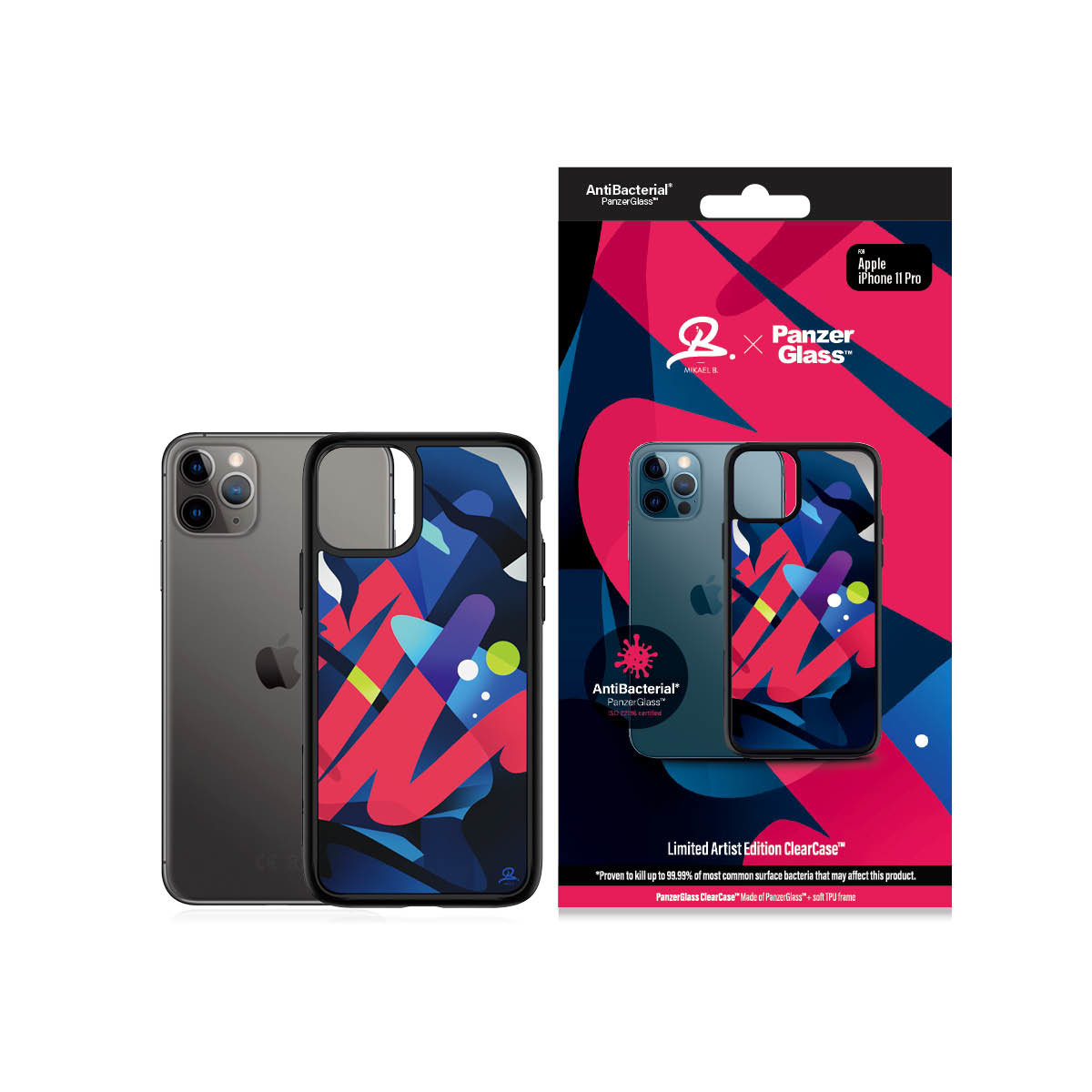 PanzerGlass ® ClearCase™ iPhone 11 Pro - Mikael B Limited Artist Edition – image 4