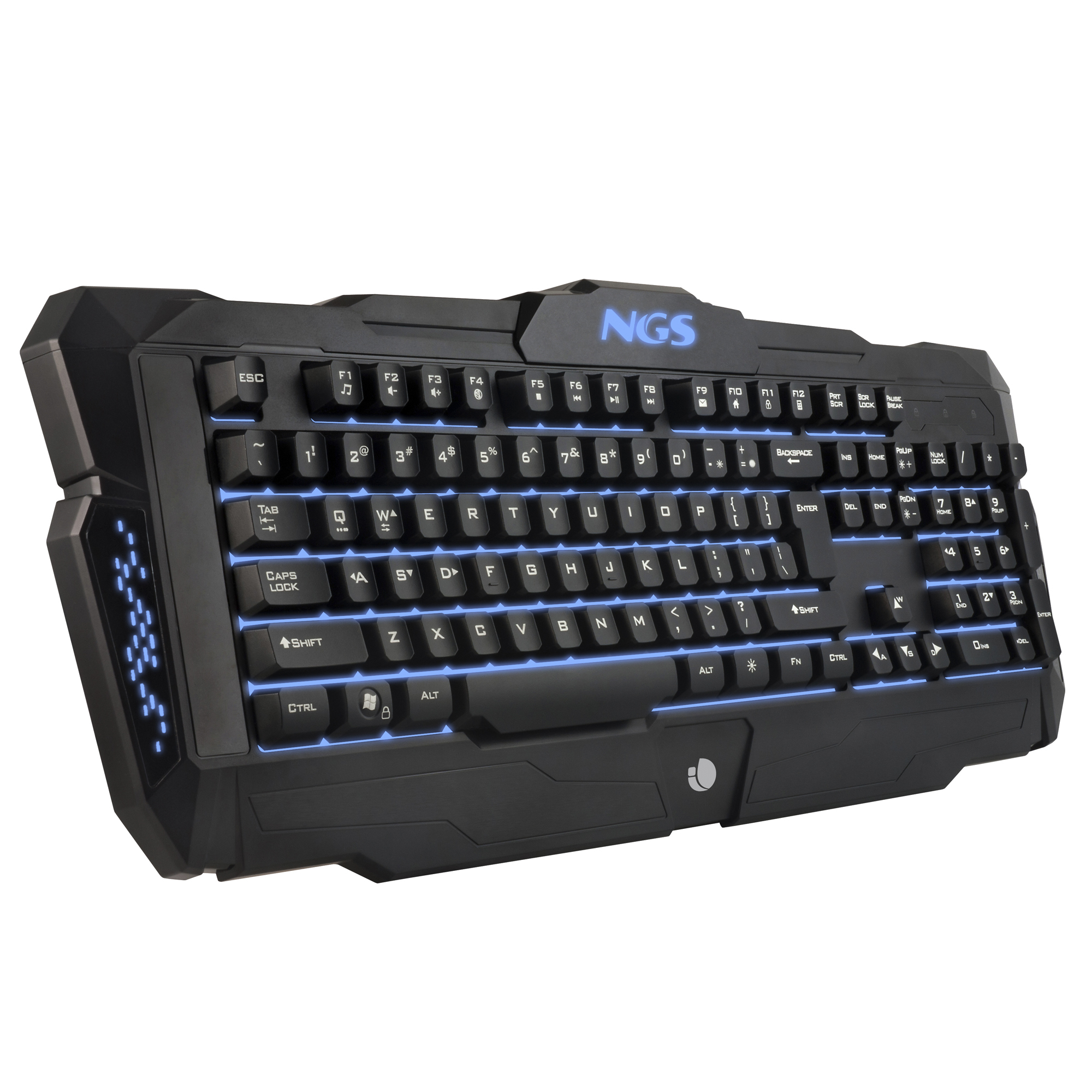 NGS GBX-1000 keyboard Mouse included Gaming USB Black – image 2