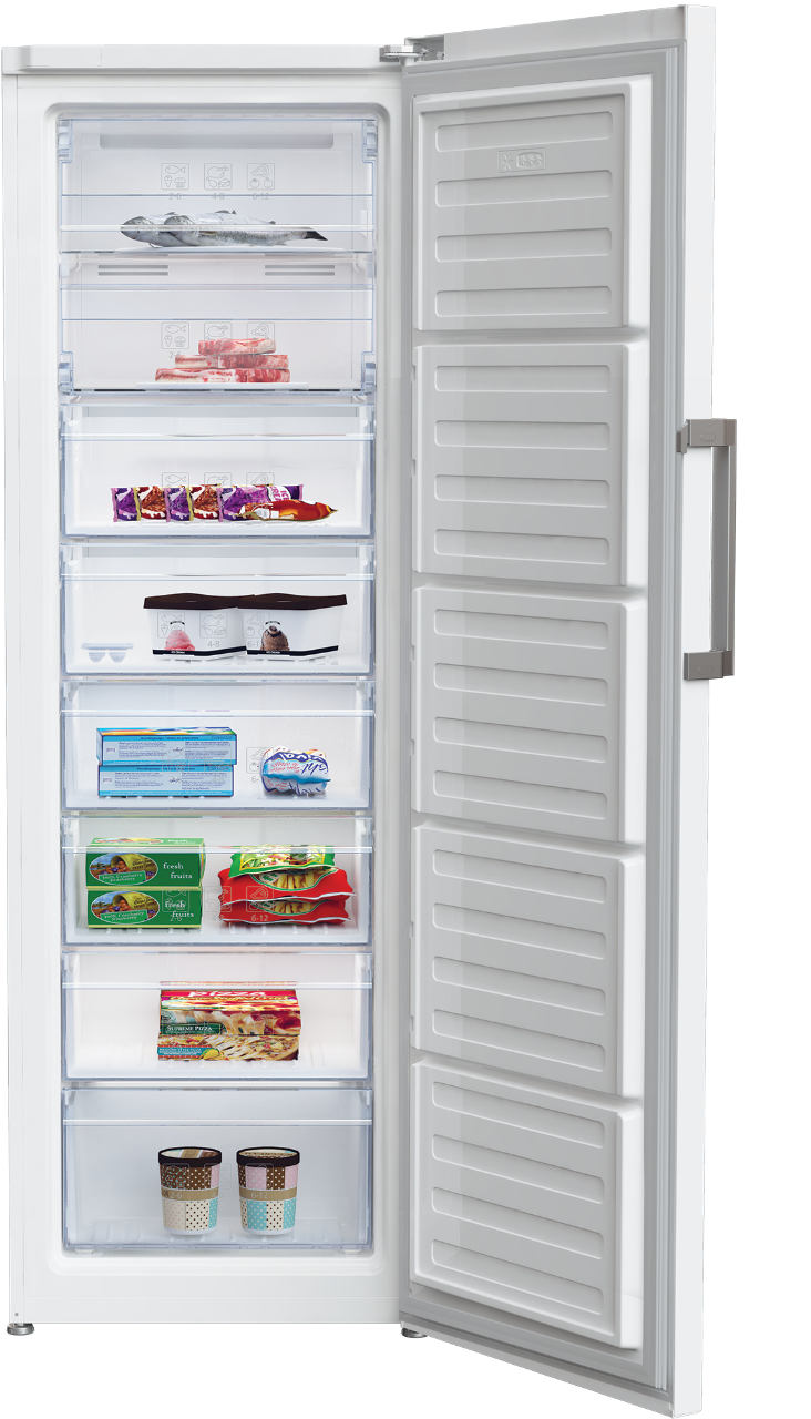 Beko FNE312E41WN freezer Upright freezer Freestanding – image 2