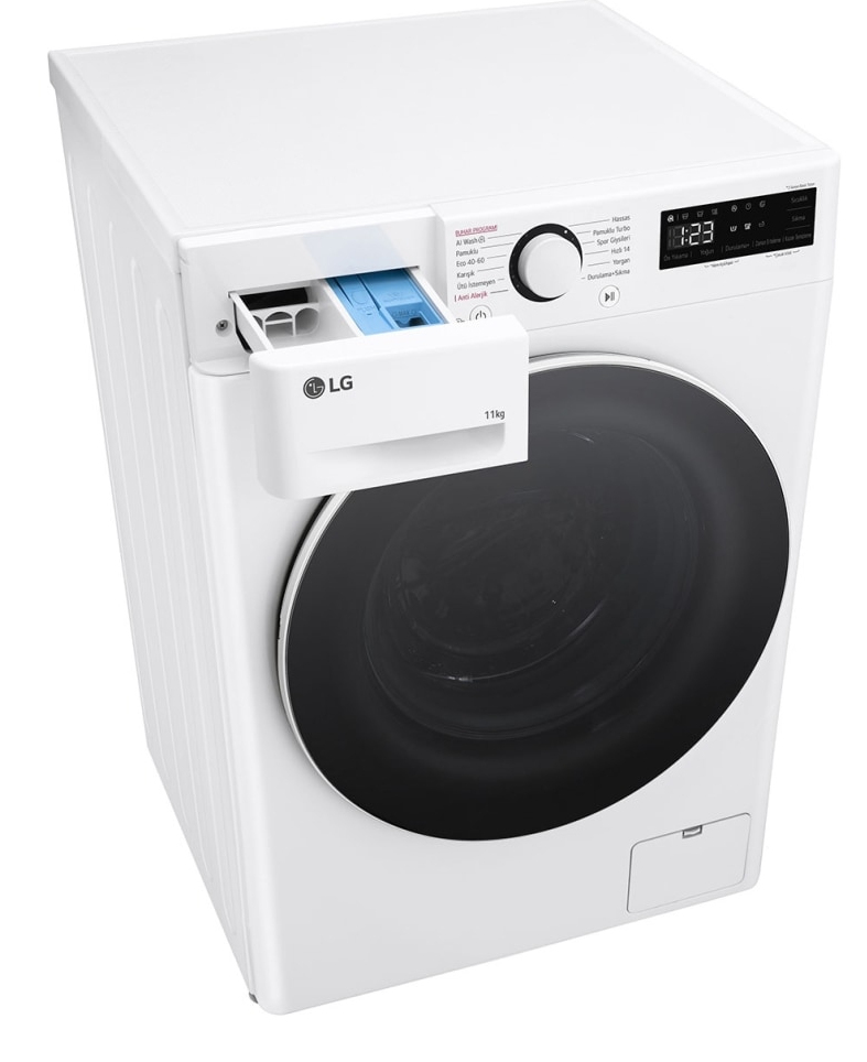 LG F4Y5EYW0W washing machine Front-load – image 9