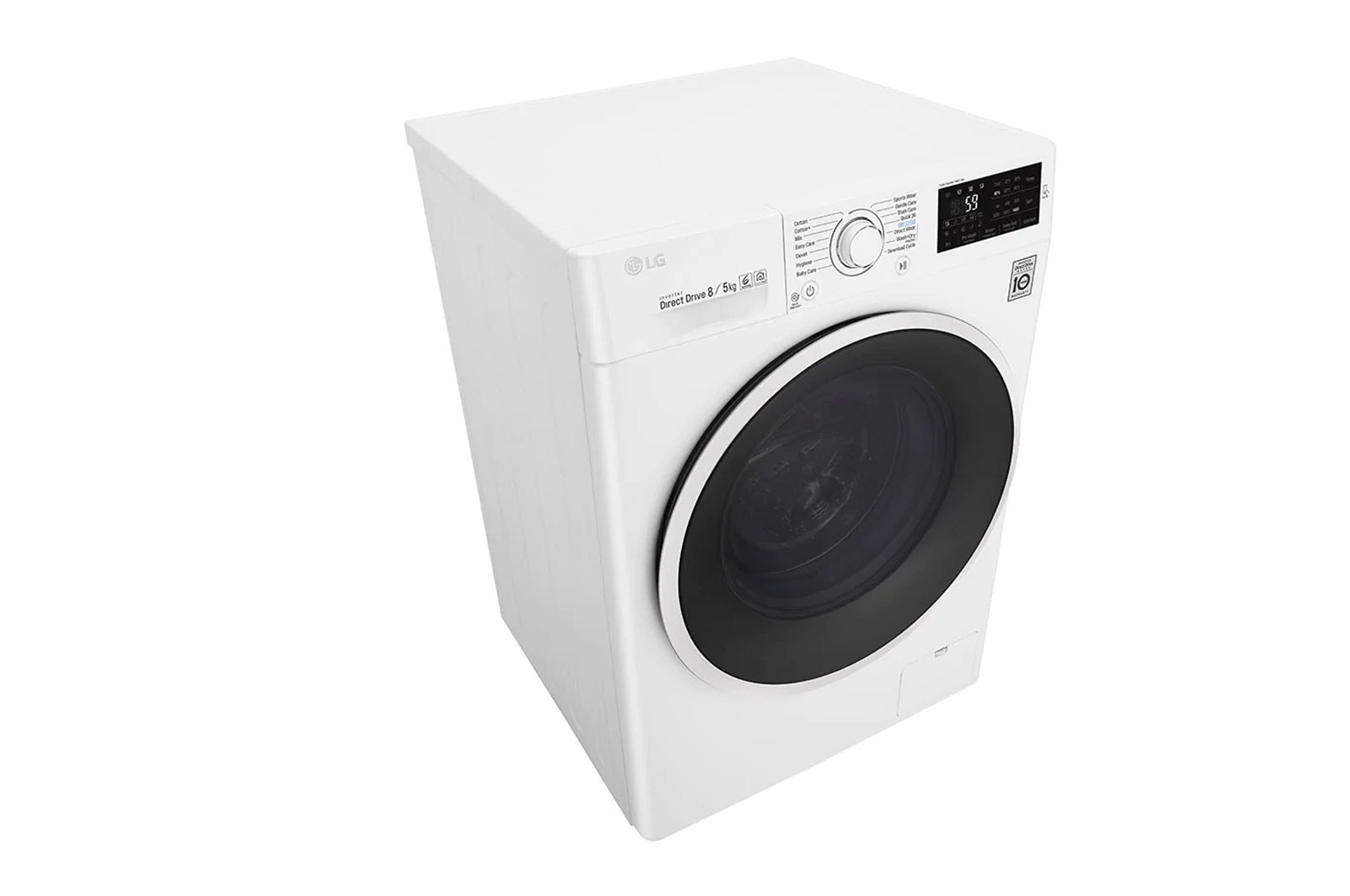 LG GD3M108N3 washer dryer Freestanding Front-load White – image 7