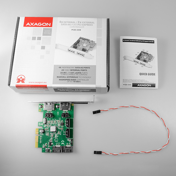 Axagon PCES-SH4 interface cards/adapter Internal SATA – image 9