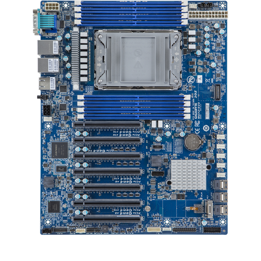 GIGABYTE MU72-SU0 motherboard Intel C621A LGA 4189 ATX – image 2
