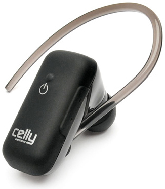Celly BH7B headphones/headset Wireless Ear-hook Bluetooth Black