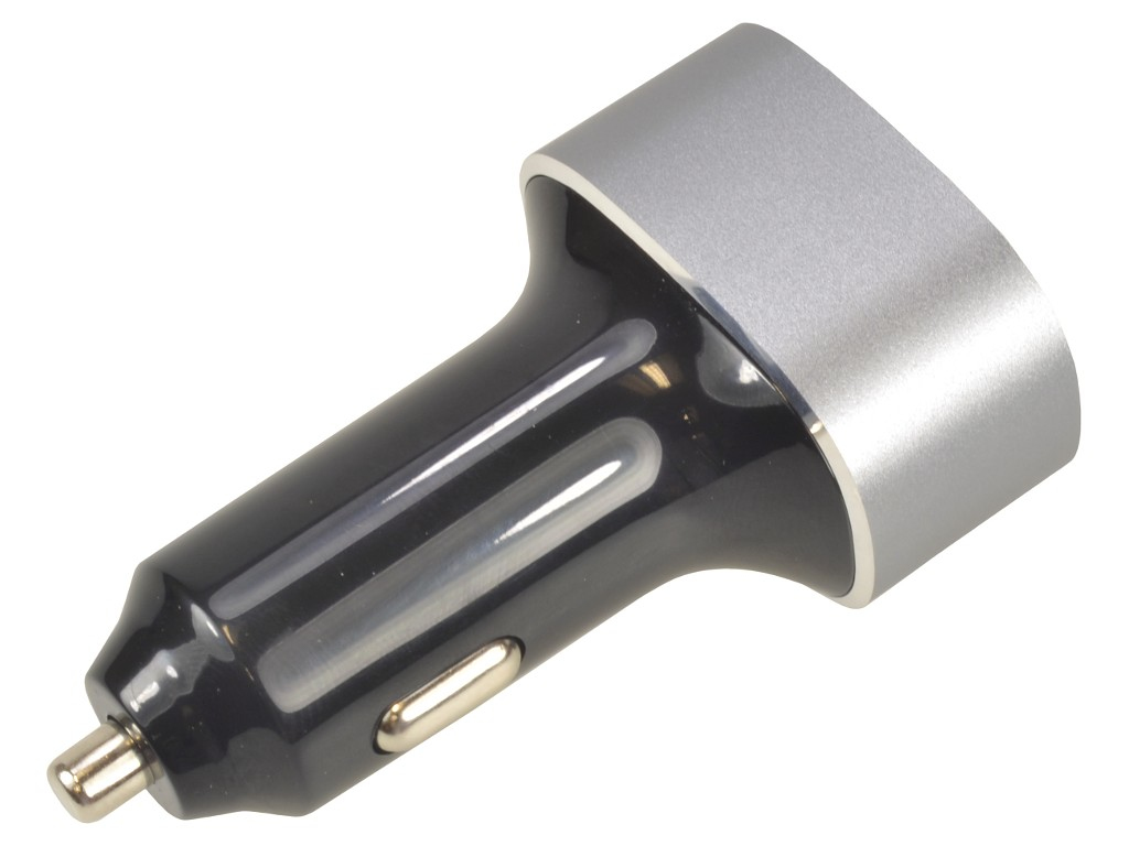2-Power Car Charger 12V/24V 2x Type-A 1x Type-C – image 2