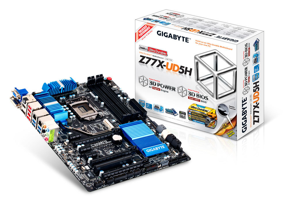 GIGABYTE GA-Z77X-UD5H motherboard LGA 1155 (Socket H2) ATX – image 2