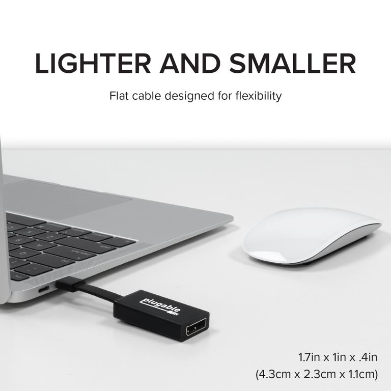 Plugable Technologies USB C to DisplayPort Adapter 4K – image 4