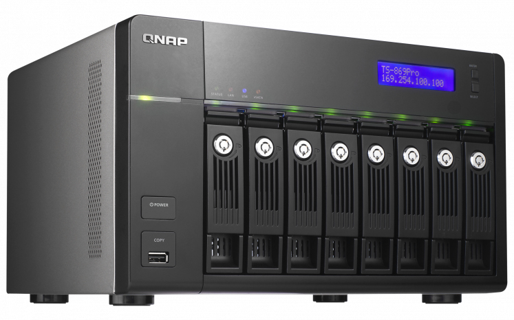 QNAP TS-869 Pro 8x2TB – image 2