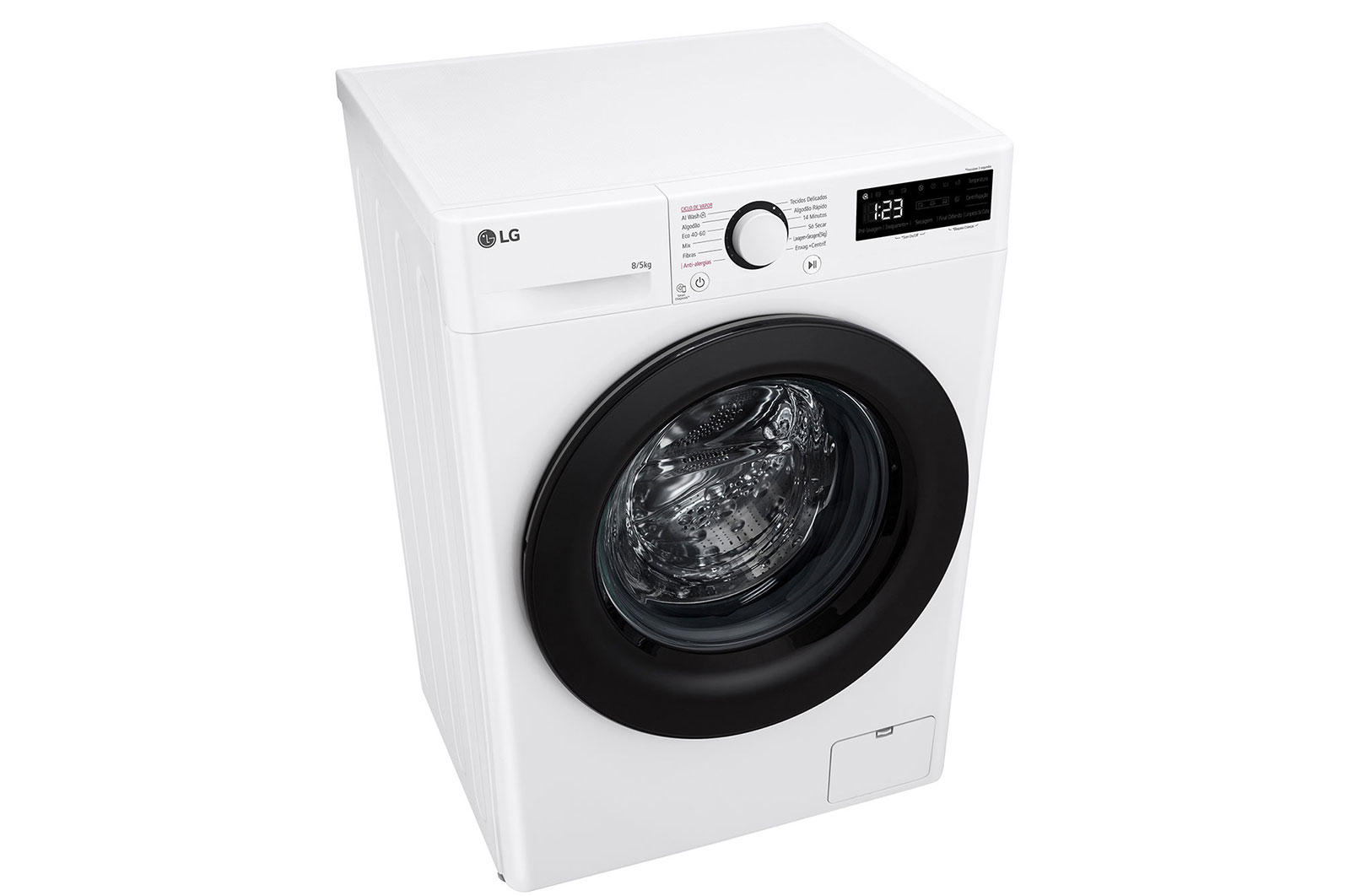 LG F2DR5S8S6W washer dryer Freestanding Front-load White – image 8
