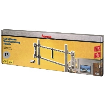Hama "Next" Plasma/LCD Wall Bracket, VESA 800x400, fixed – image 4
