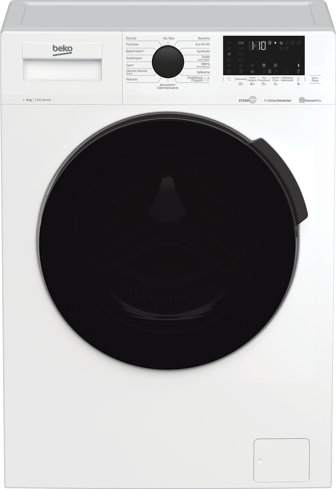 Beko WUE6624XBWS washing machine Front-load – image 1