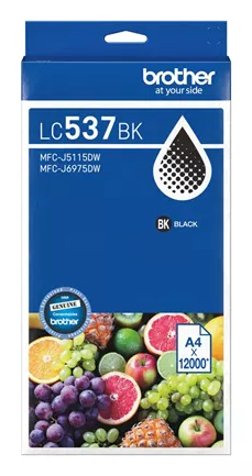 Brother LC537BK ink cartridge 1 pc(s) Original Ultra High Yield Black – image 2