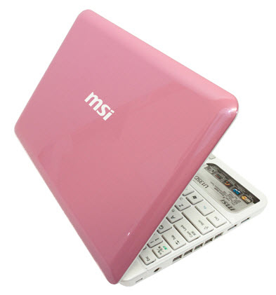 MSI Wind U135DX-1816IT netbook Intel Atom® N455
