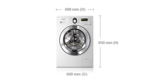 Samsung WF1804 washing machine Front-load – image 2