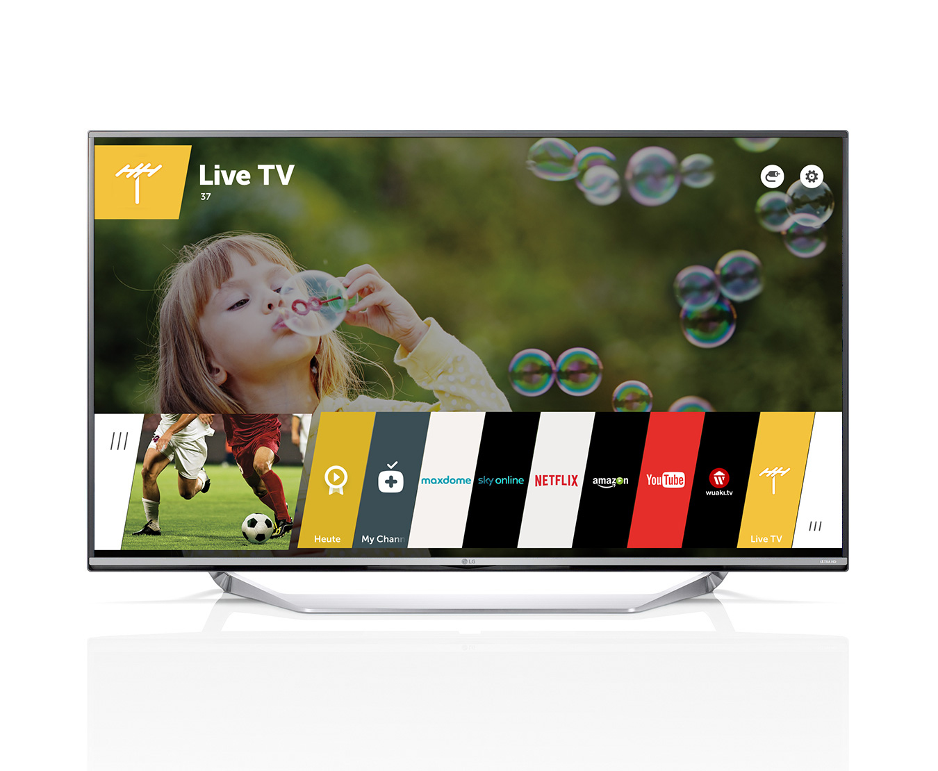 LG 65UF7769 TV 165.1 cm (65") 4K Ultra HD Smart TV Wi-Fi Grey – image 2