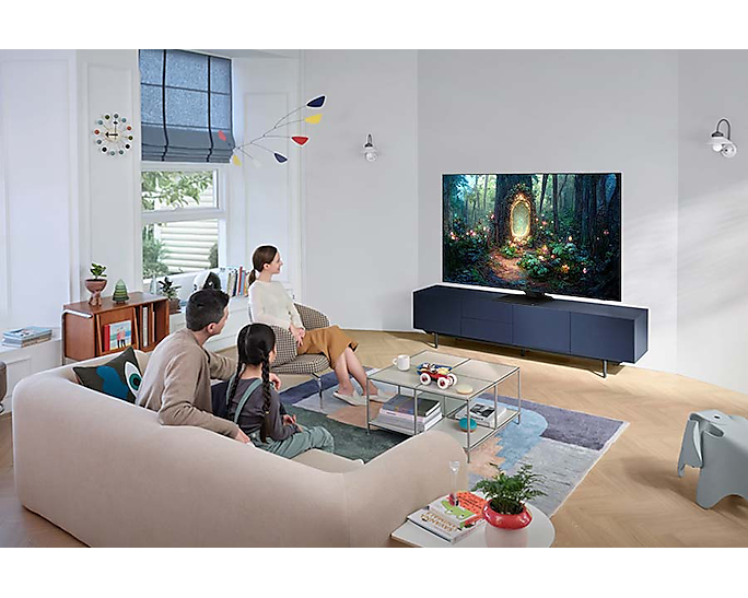 Samsung QN85C GQ85QN85CAT 2.16 m (85") 4K Ultra HD Smart TV Wi-Fi Silver – image 4