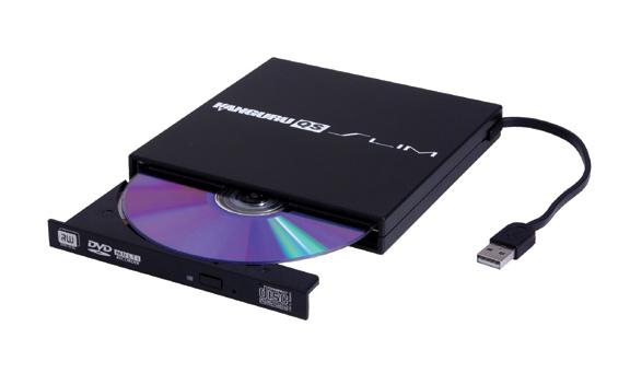 iStorage Kanguru U2-DVDRW-SL optical disc drive DVD±R/RW Black – image 1